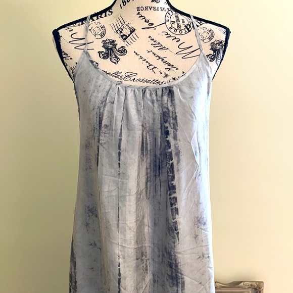 Eileen Fisher 100% Silk Grey Maxi Dress - Picture 2 of 10